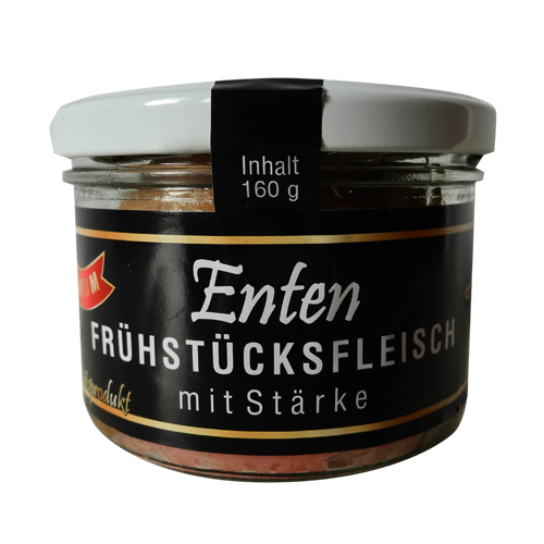 Fläminger Entenfrühstücksfleisch, 160 g Fläminger Entenfrühstücksfleisch, 160 g