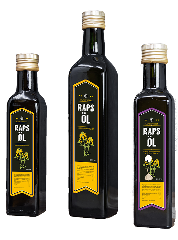 Rapsöl, 250 ml Rapsöl, 250 ml