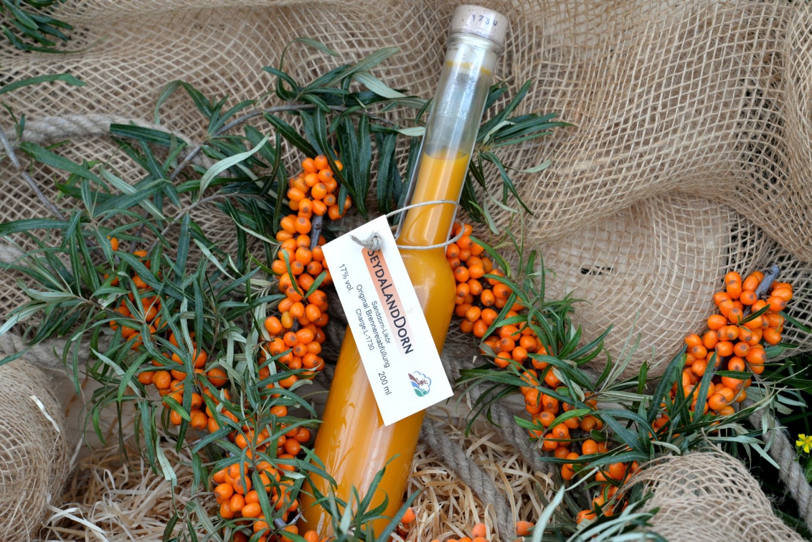 Sanddorn-Likör, 200 ml Sanddorn-Likör, 200 ml