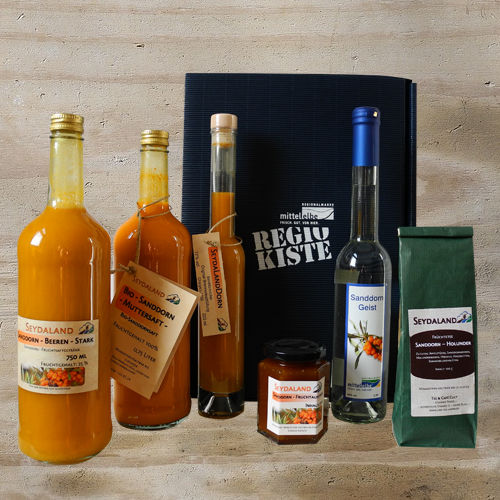 Die Sanddorn-Kiste Die Sanddorn-Kiste